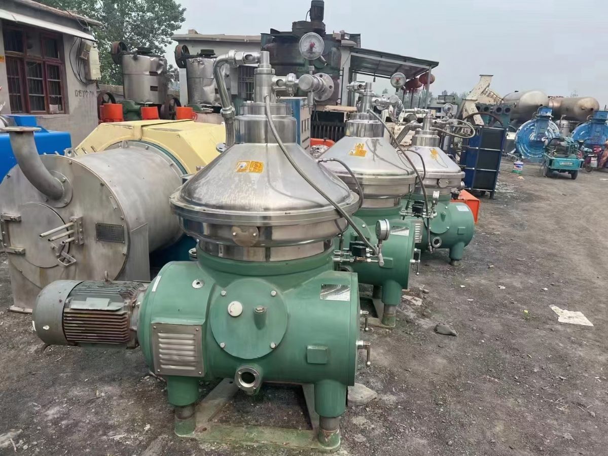 转让九成新二手碟式分离机，三项碟式分离机-1