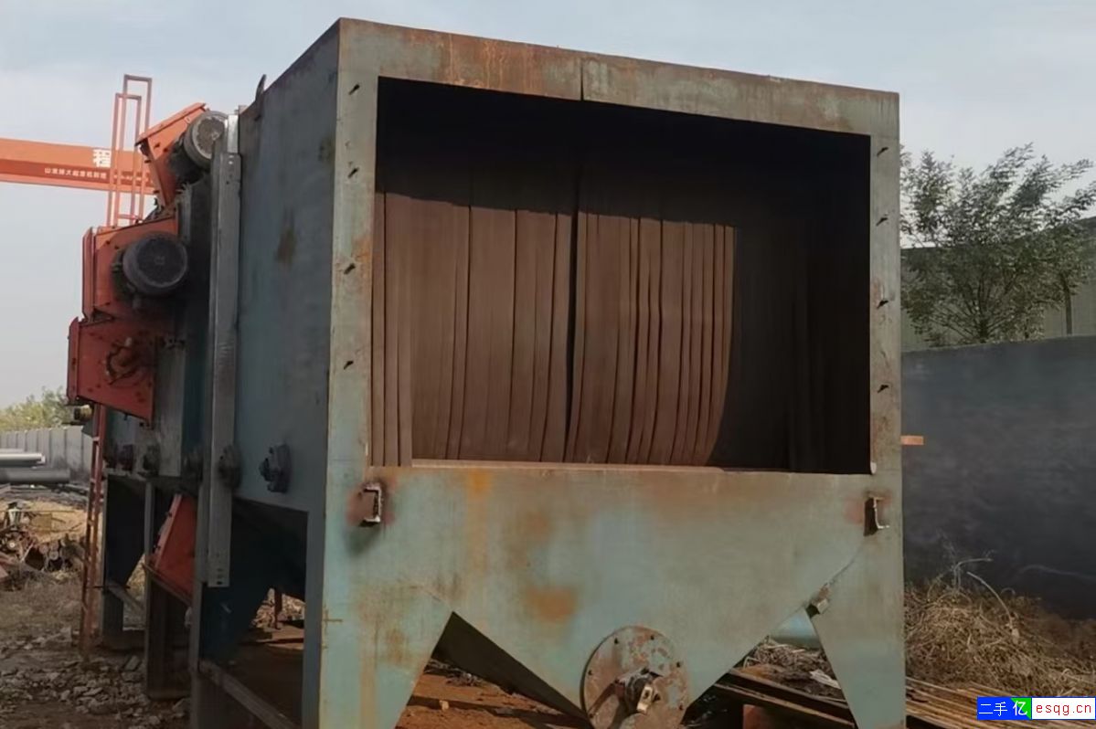 二手2.2米宽1.4米高通过式抛丸机 二手钢结构抛-1
