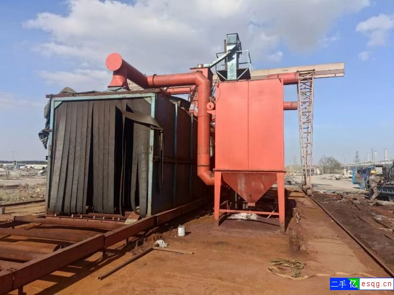 二手2.2*2.2米钢结构抛丸机 通过式抛丸机-1