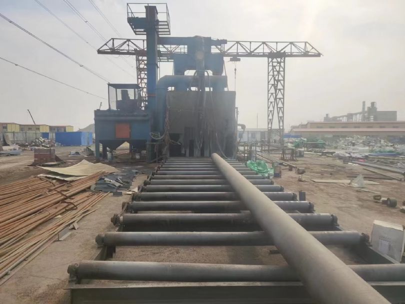 2525大型通过式抛丸机 二手钢结构抛丸机-1