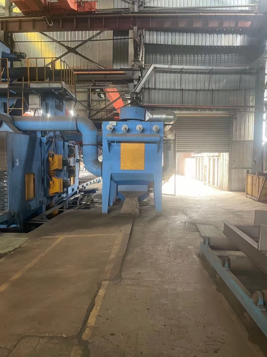 转让1622钢结构抛丸机 通过式抛丸机-1