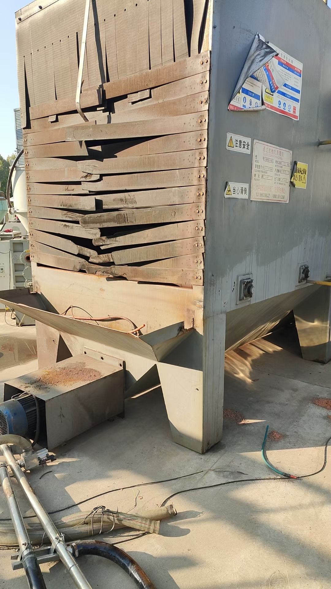 2*2米钢结构通过式抛丸机 喷砂机 二手抛丸机-1