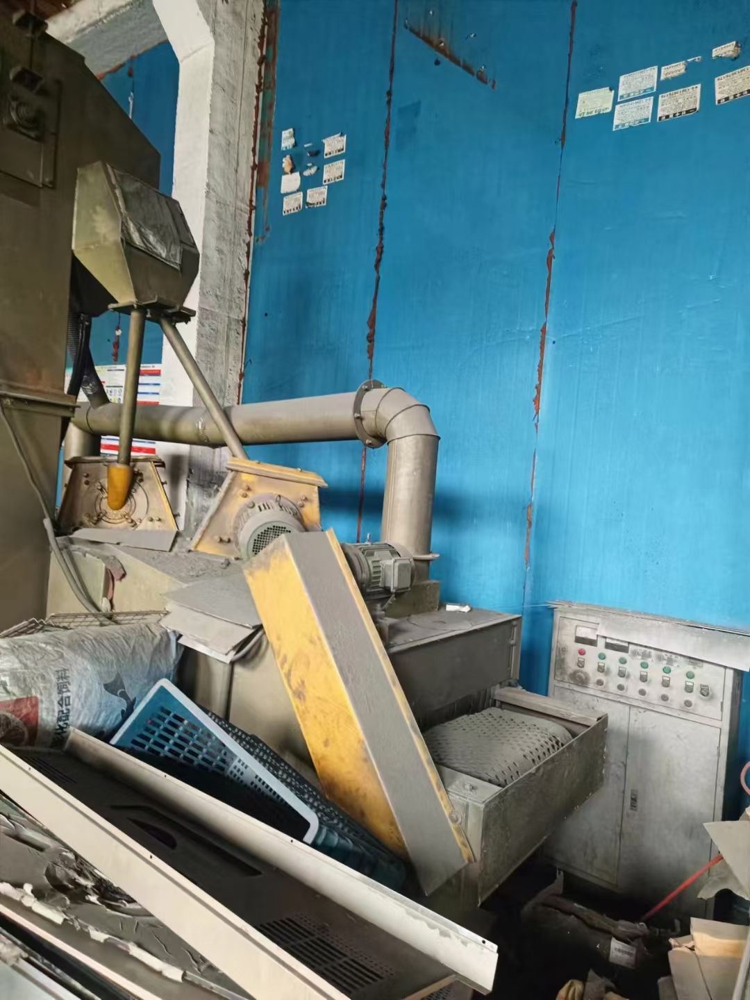 800*400履带通过式抛丸机喷砂机二手抛丸机-1