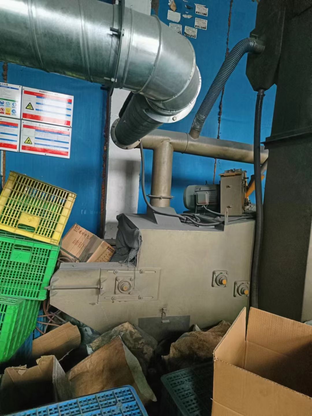 800*400履带通过式抛丸机喷砂机二手抛丸机-2