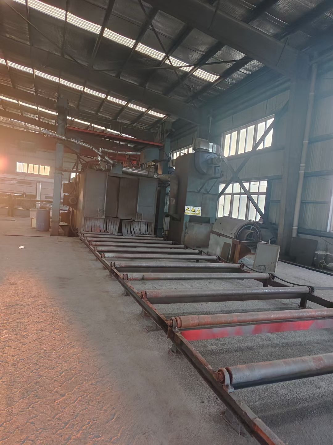 出售各型号通过式抛丸机喷砂机二手抛丸机-1