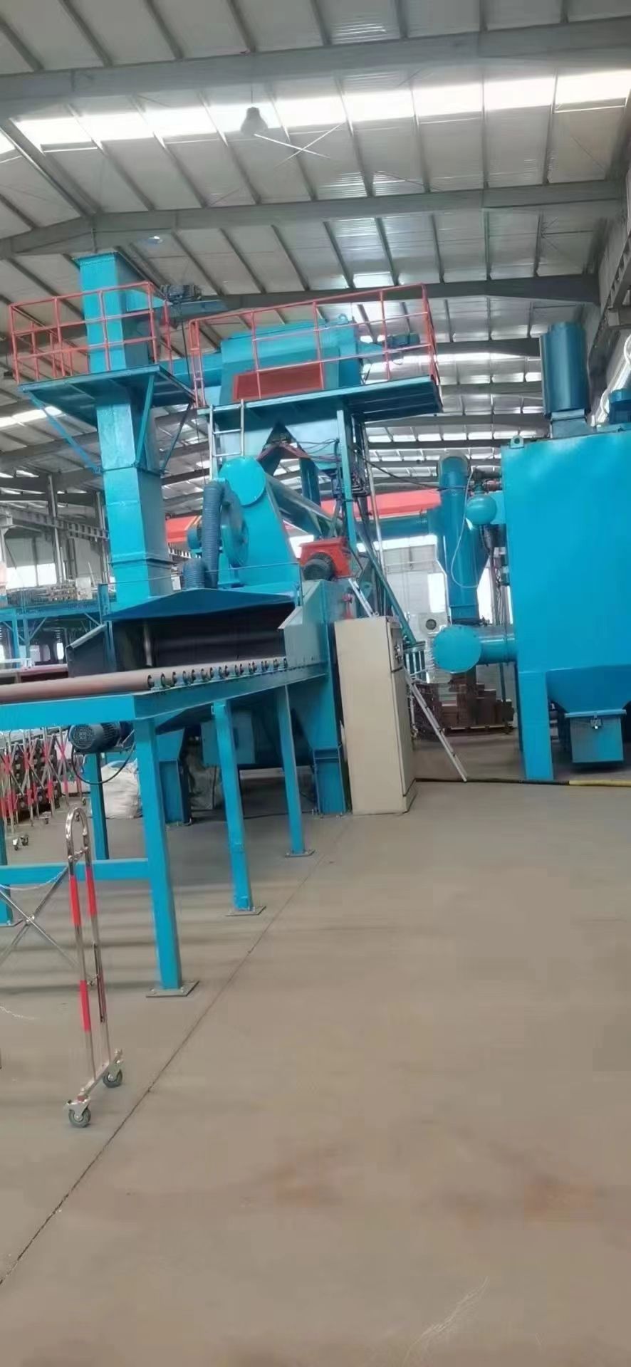 出售各型号通过式抛丸机喷砂机二手抛丸机-2