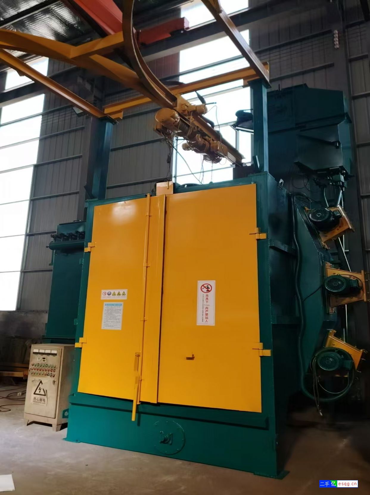 出售2.2X3米吊钩式抛丸机 二手抛丸机-1