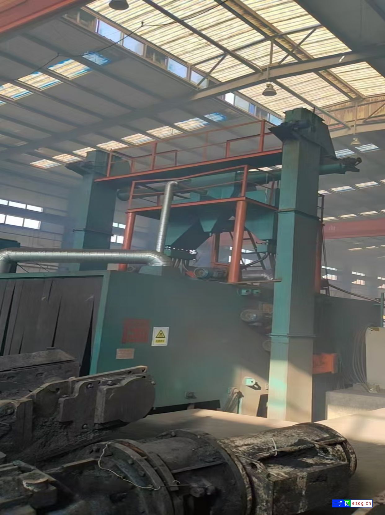 低价转让九成新吊勾抛丸机一台-2