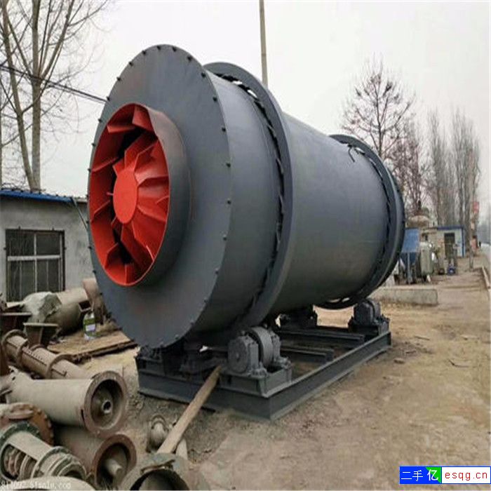 转让时产25-30吨沙子烘干机 三筒烘干机 附件齐-1