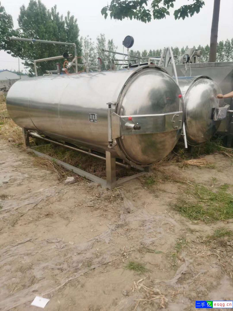 转让2.2立方全自动双层杀菌锅 高压灭菌杀菌锅 安-1