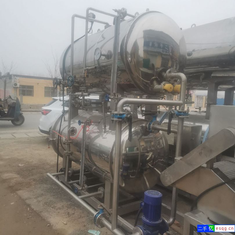 转让2.2立方全自动双层杀菌锅 高压灭菌杀菌锅 安-2