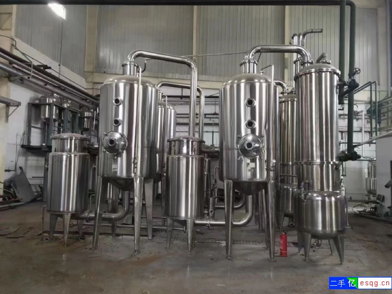 二手钛材5吨MVR蒸发器 钛材强制循环蒸发器-2