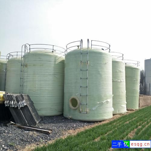 二手玻璃钢罐在位出售 二手60立方玻璃钢罐-2