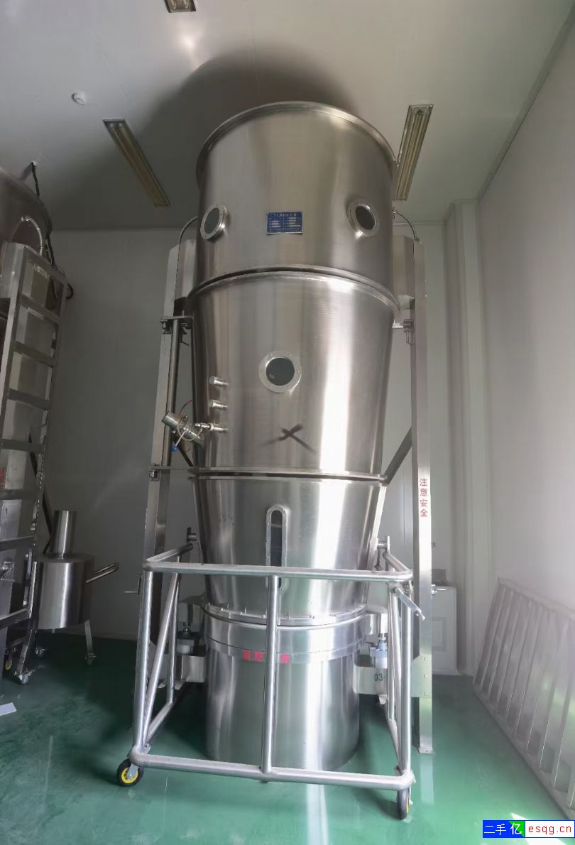 转让二手沸腾干燥机  300沸腾制粒机两台台位出售-2