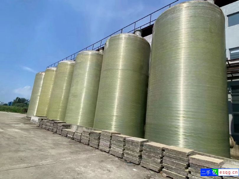 转让二手10-100立方玻璃钢罐 常年现货出售-1