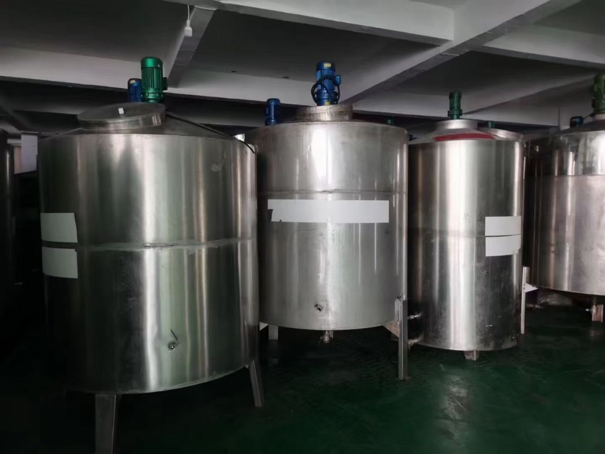 处理5立方不锈钢搅拌罐 二手不锈钢储罐-1