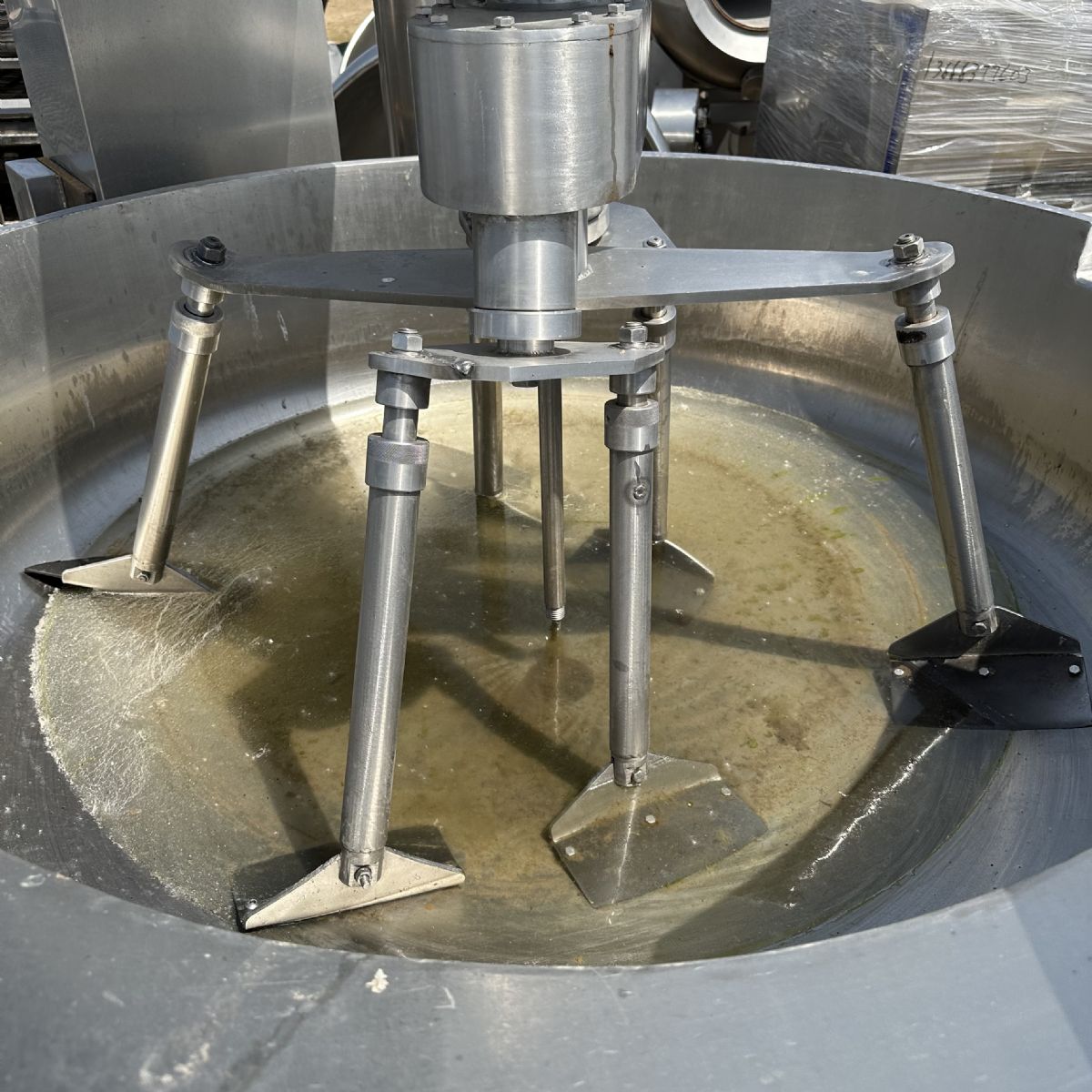 处理600L全自动燃气行星炒锅 600L电加热全自-2