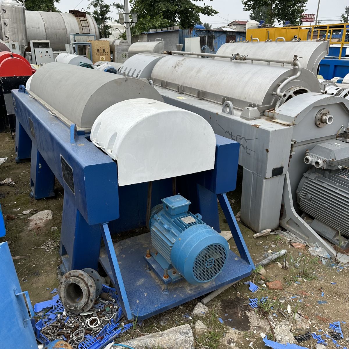 闲置出售二手550卧式螺旋过滤离心机 二手450卧-2