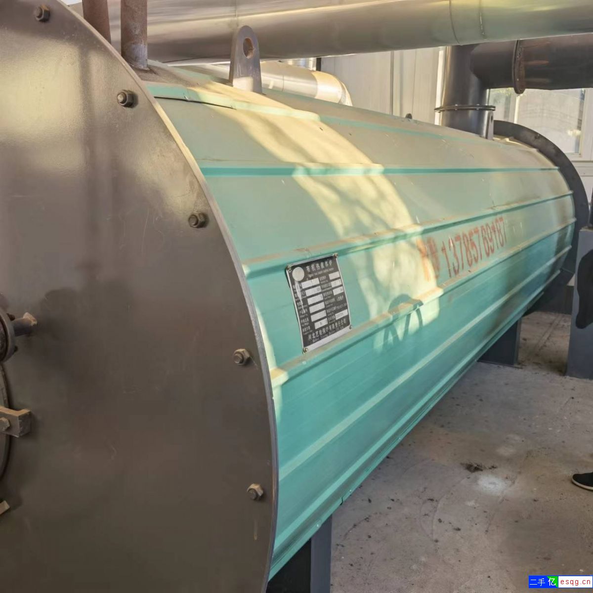 新到120万大卡导热油锅炉-1