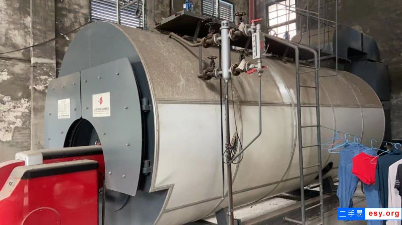 四川二手6吨燃气锅炉出售-1