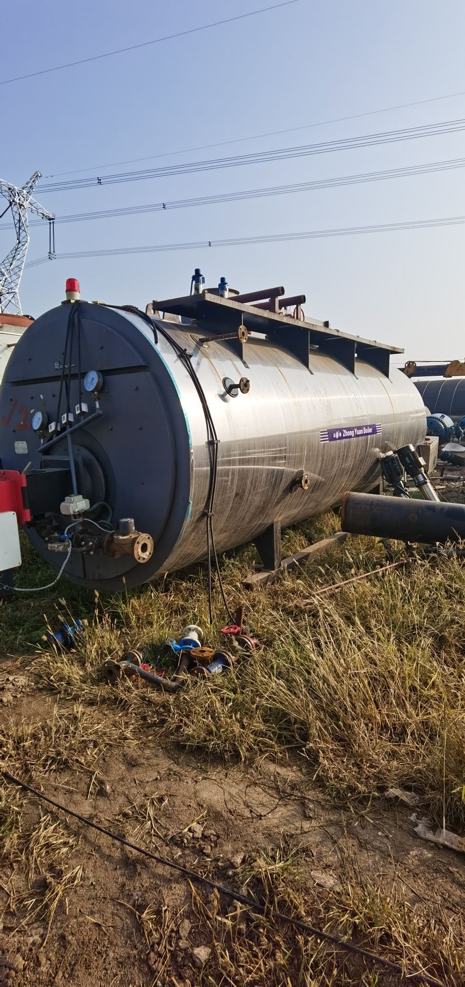 转让二手1吨2吨3吨4吨6吨10吨蒸汽锅炉-1