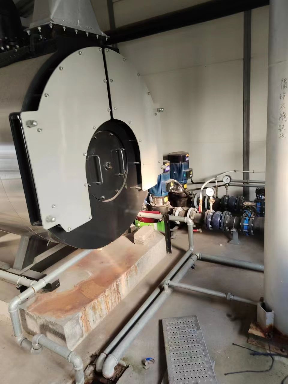 出售二手4吨燃气锅炉，手续配件齐全-2