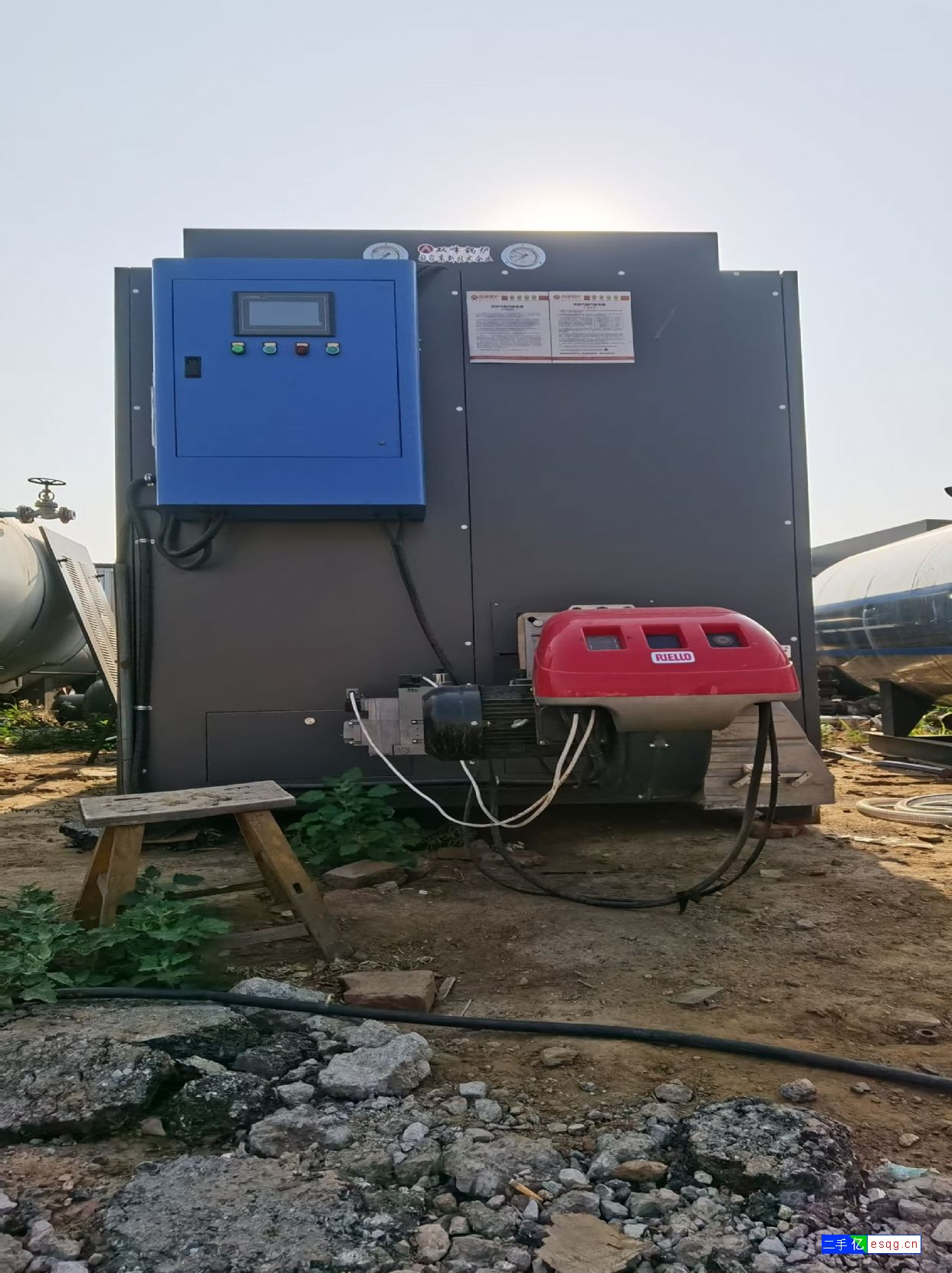 转让二手燃气蒸发器一台-1