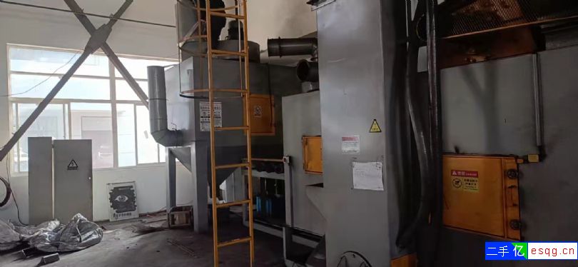 圆钢专用抛丸机九九成新，低价出售-2