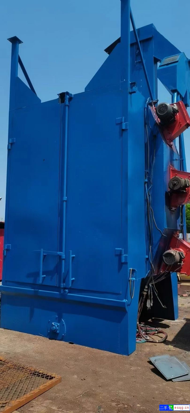 抛丸机宽两米五，高三米，双钩一吨，需要的联系-2