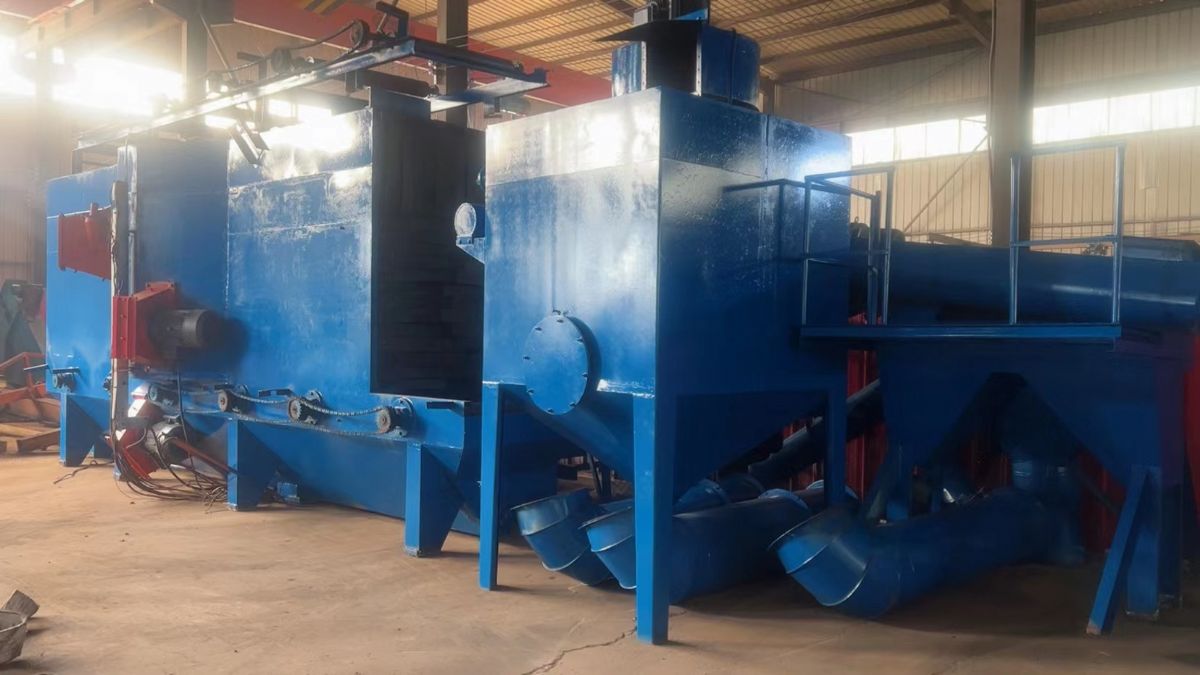 宽一米，高两米，钢结构专用通过抛丸机低价出售-1