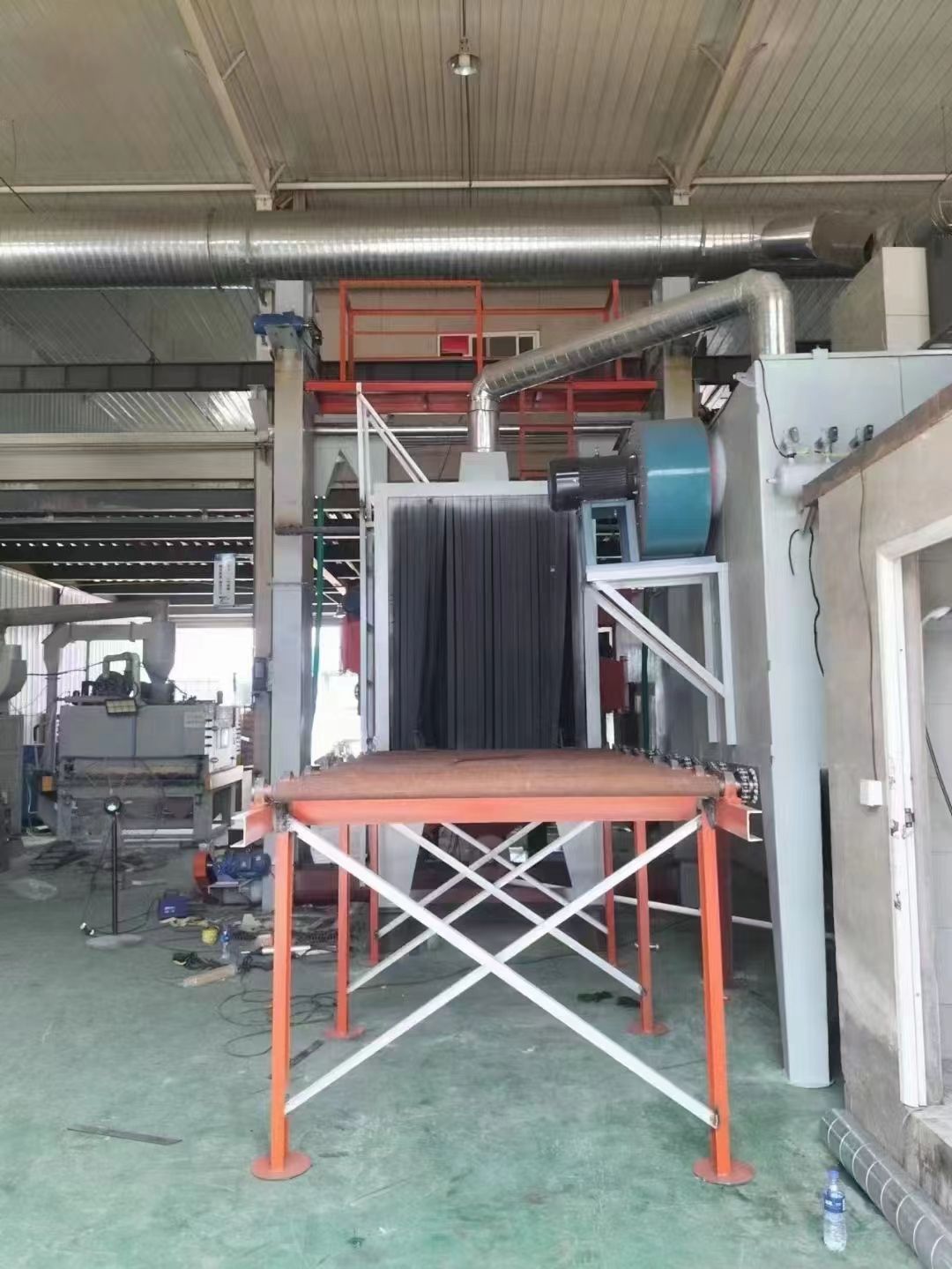 全新1520钢结构通过式抛丸机低价出售，价格不高需-2