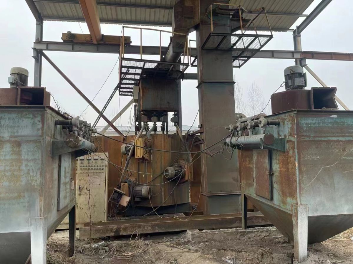 钢结构通过式抛丸机1220，接电干活，需要联系-2