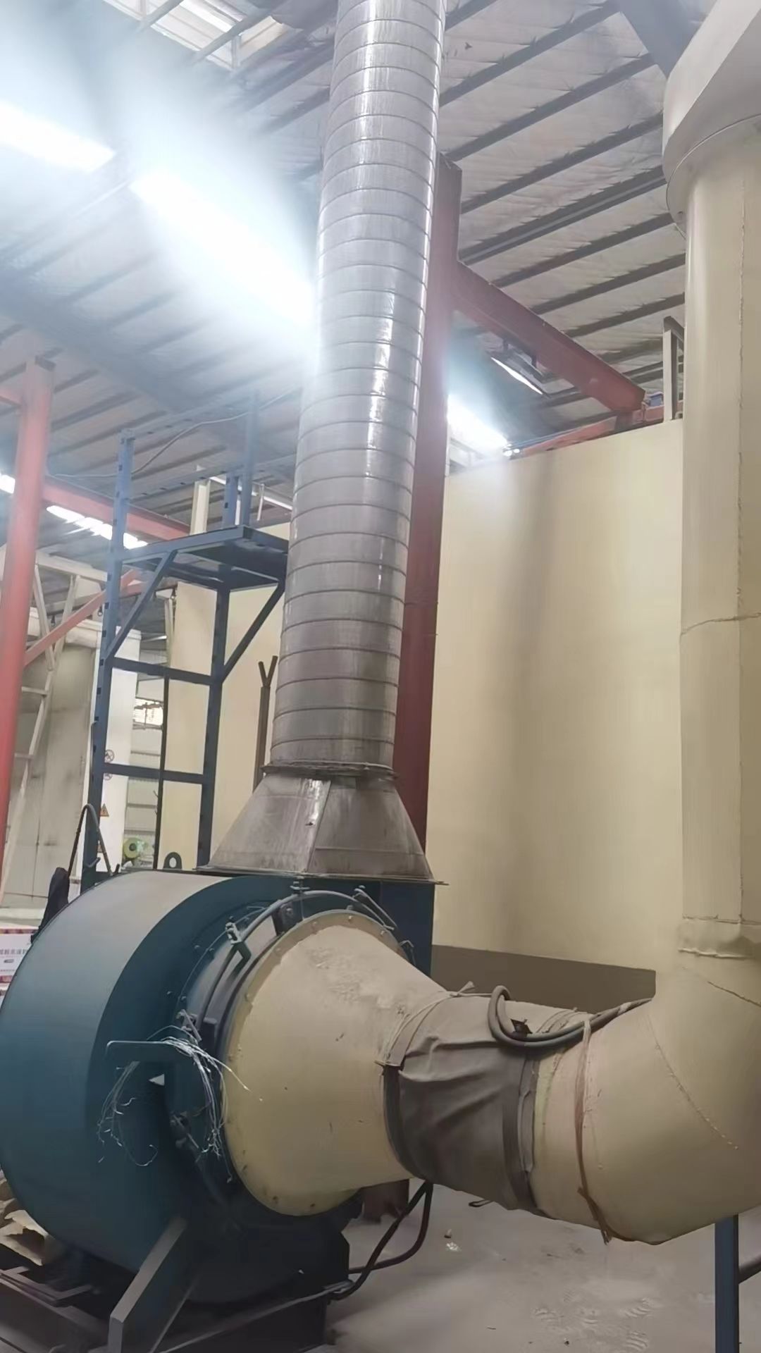 宽一米四，高两米八，悬链通过抛丸机低价出售-2