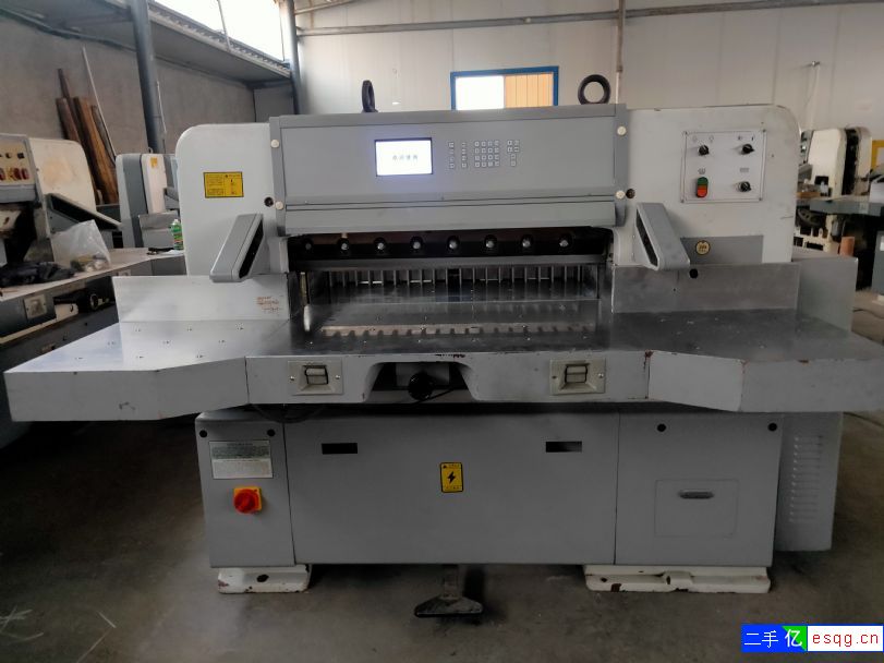 大鹏920双轨涡轮程控切纸机，成色好-1