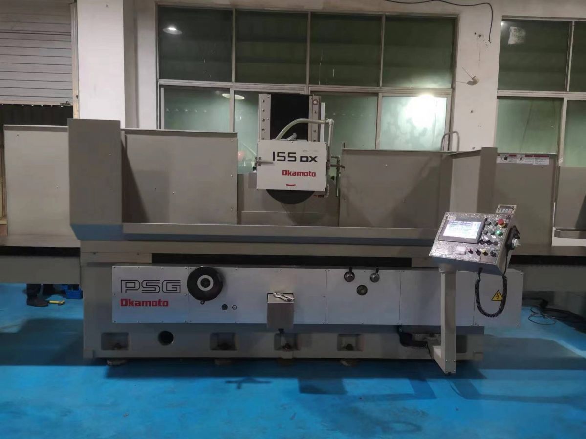 转让二手日本冈本磨床冈本全自动大水磨PSG155D-1