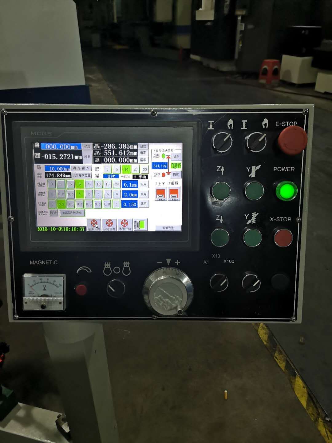 转让二手日本冈本磨床冈本全自动大水磨PSG155D-2