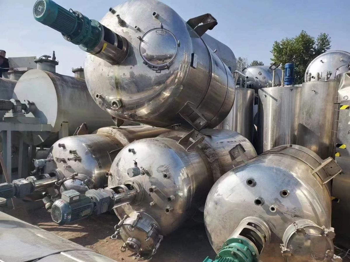 转让5-20立方不锈钢反应釜多台-1