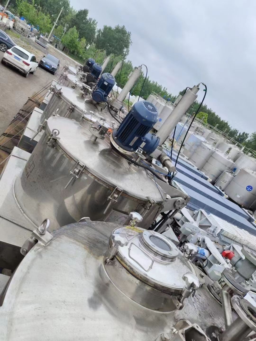 转让多台1250江苏赛德力平板刮刀离心机-2