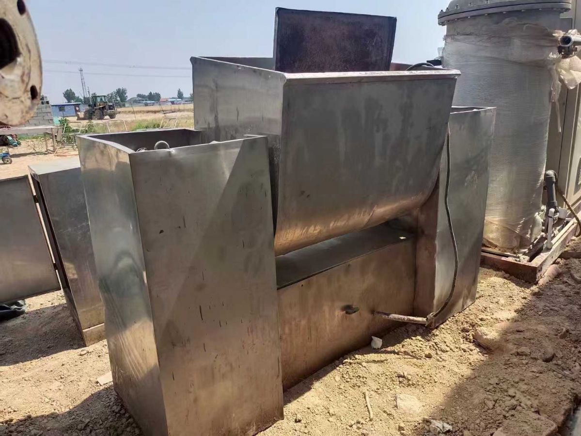 转让二手不锈钢槽型混合机,50L-500L多台-1