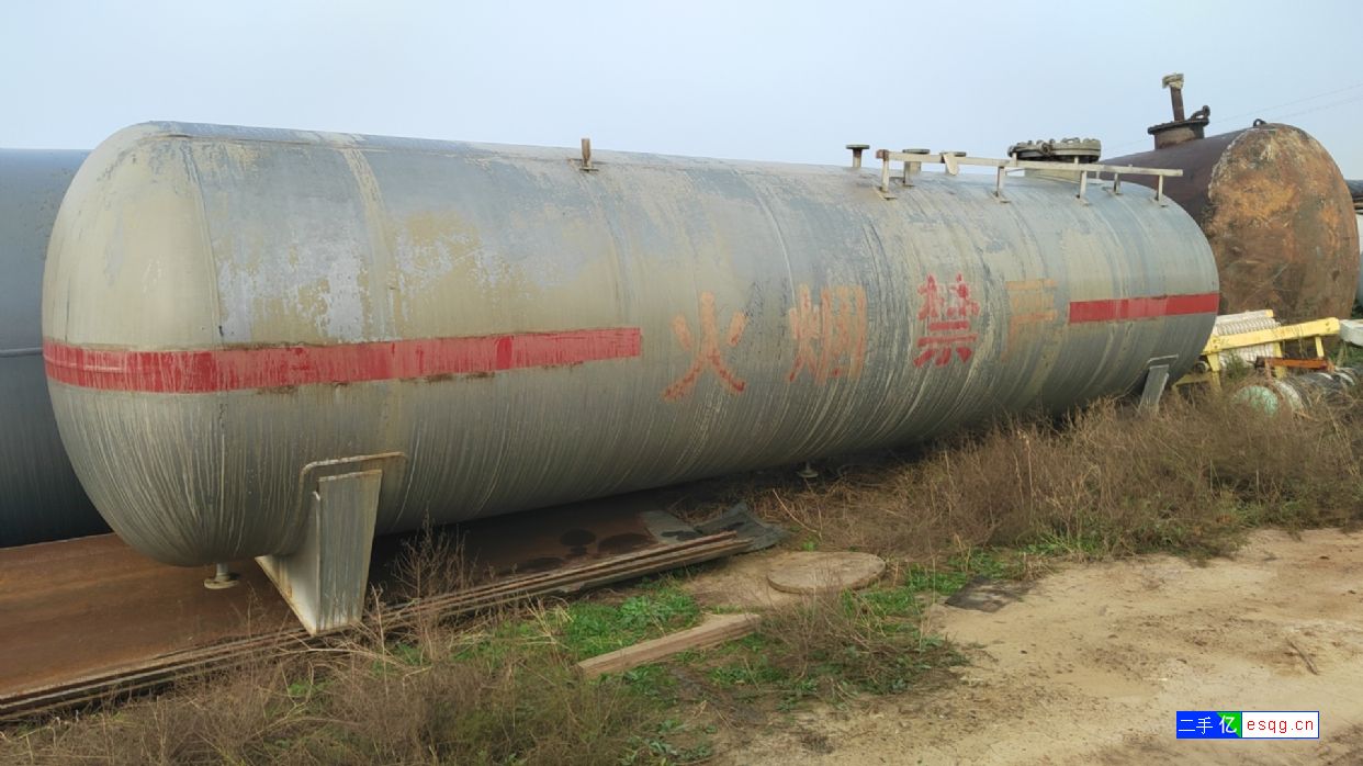 转让二手100立方液化气罐-2