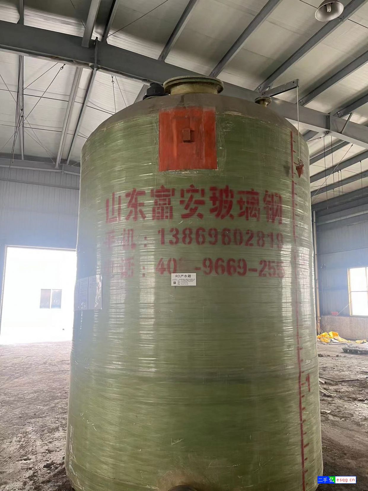 转让二手玻璃钢罐-3