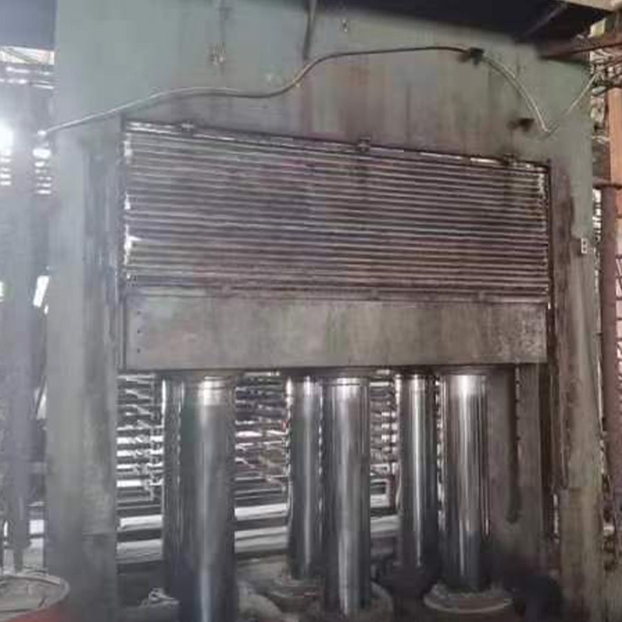 二手多层热压机转让 20层4x8尺热压机 压力12-1