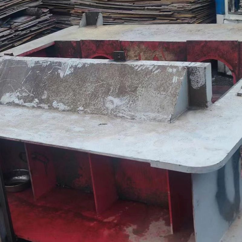 转让4x8尺7层二手热压机 压力400吨 无锡顶 -1