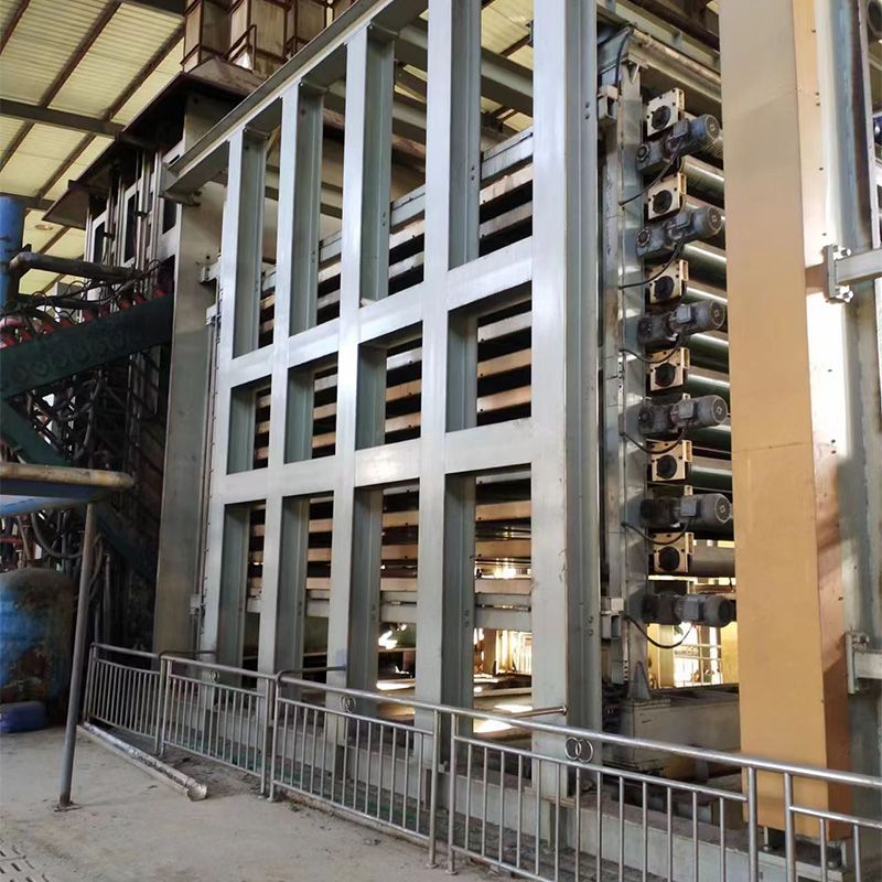 转让12层5200吨压力二手竹木胶合板热压机油缸6-2