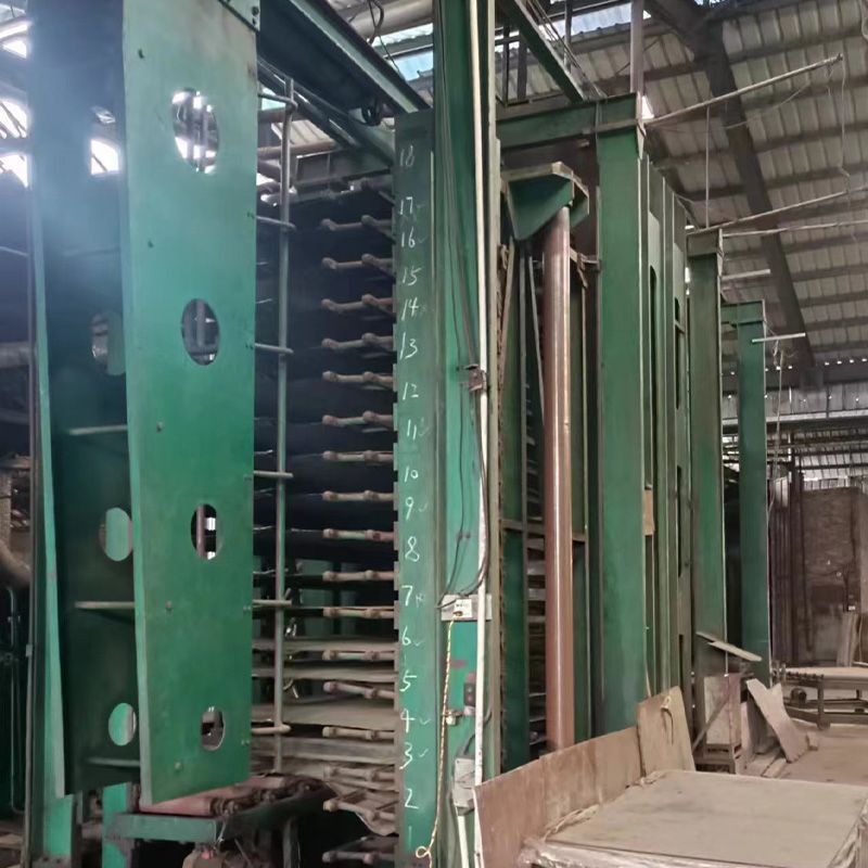 出售二手竹胶板全自动热压机 重庆江东产19压18层-2