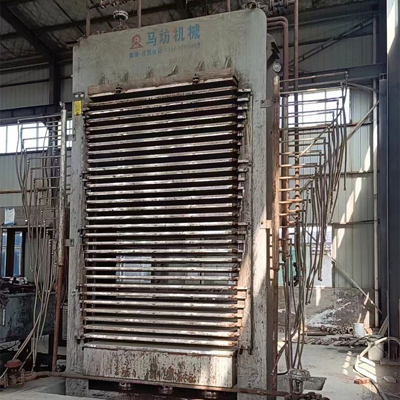 二手热压机30层3x6尺 菏泽马坊产 带不锈钢板,-1