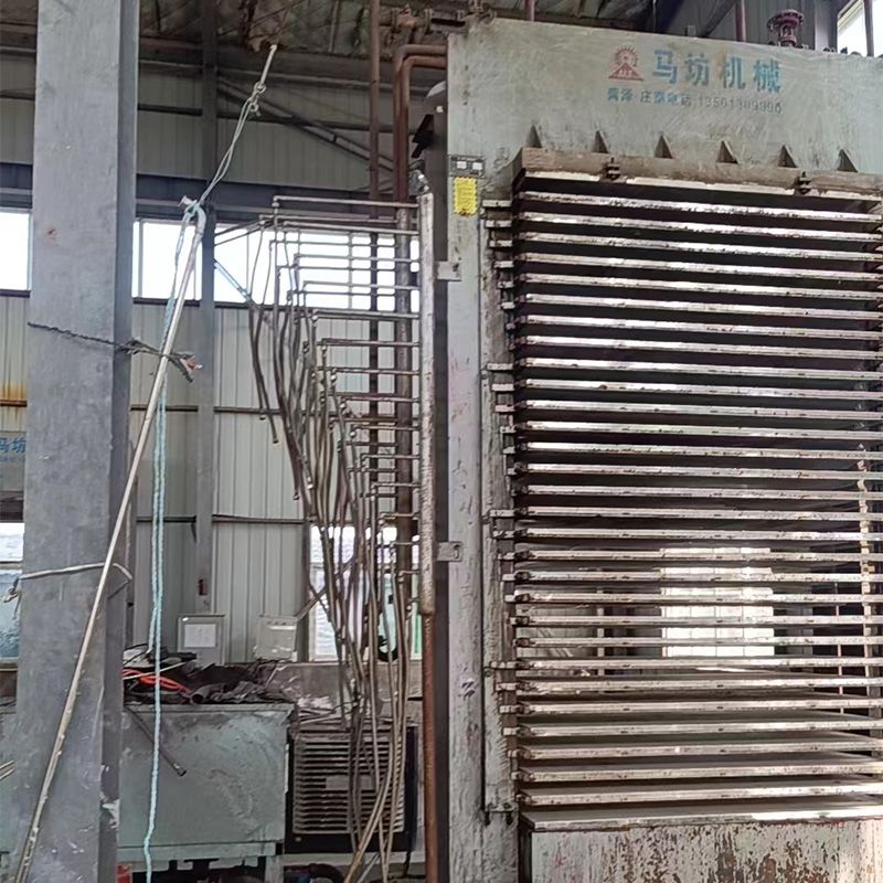 二手热压机30层3x6尺 菏泽马坊产 带不锈钢板,-2