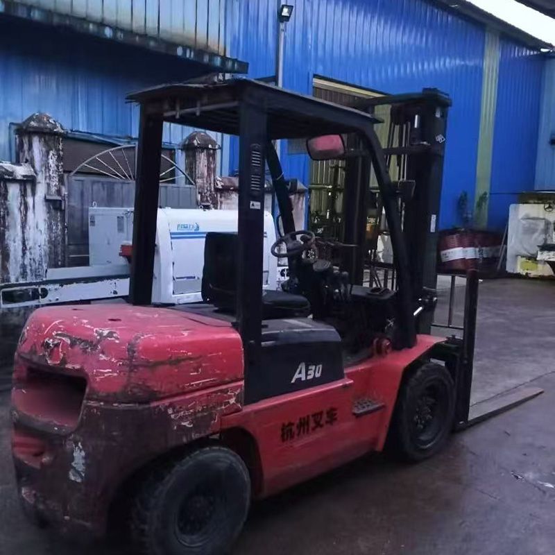 转让3吨杭州叉车 带侧移 升高3.6米 叉齿1.5-1