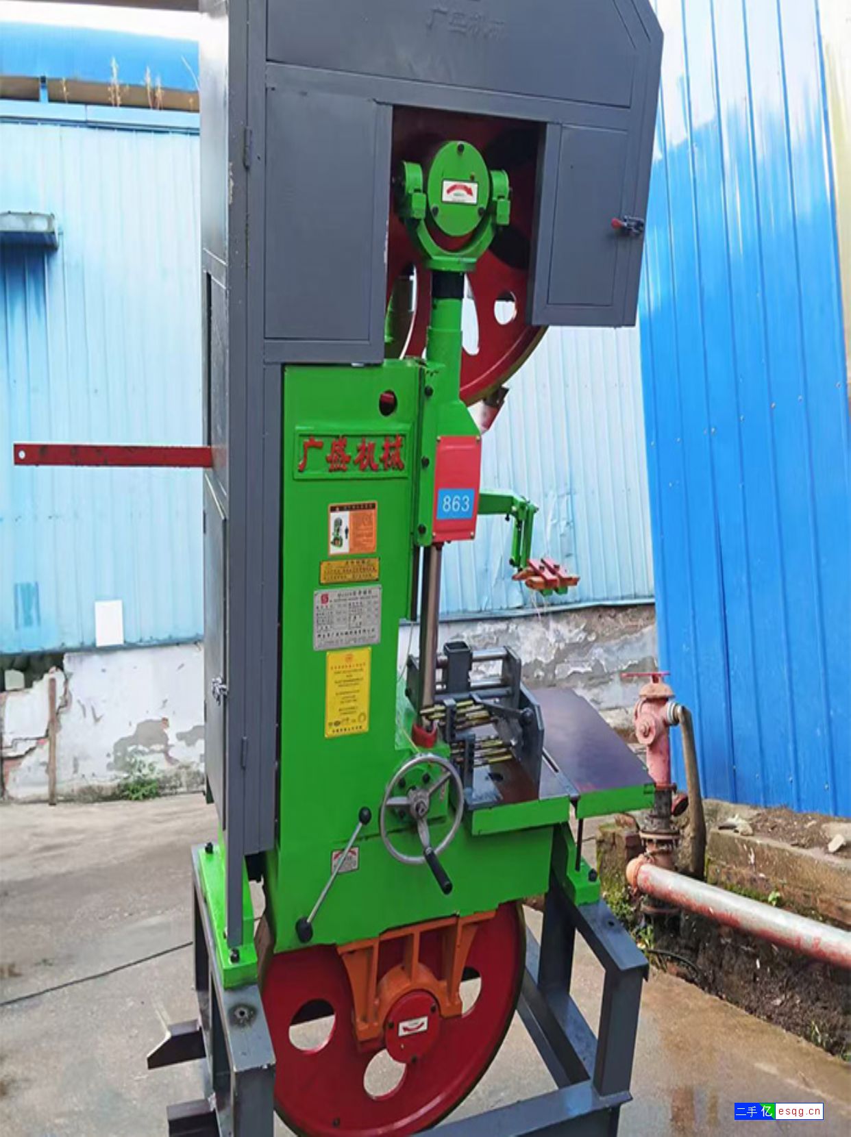 出售90带锯 9.9成新 邢台广盛产 MJ329型-1