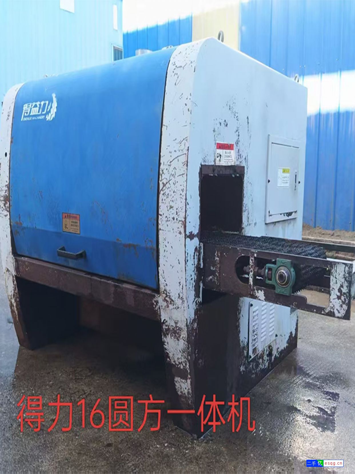 转让 16公分圆木多片锯 福建得力产型号 MJ-Y-1